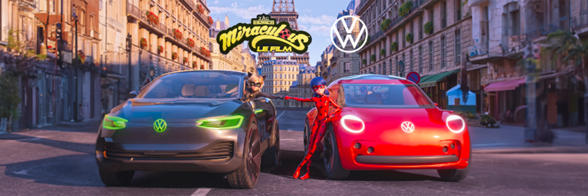 Volkswagen Paris 20 - La Magie Miraculous s'invite chez Volkswagen